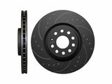 RTS Performance Brake Discs - Rear Fitment - Dimpled & Grooved - RTS-2243BDG