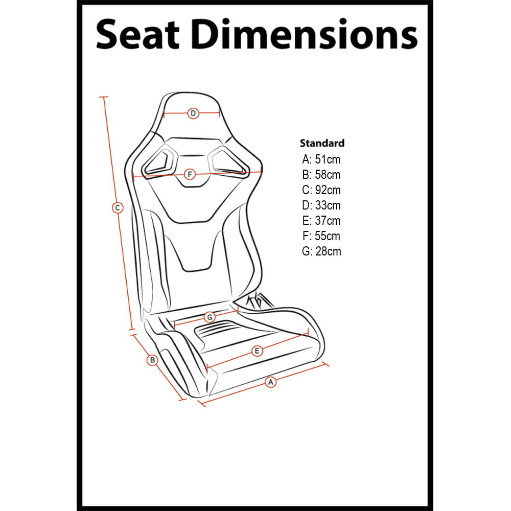 RRS Low Base Limited Edition Reclining Seat