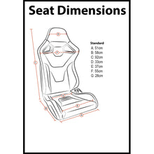 Load image into Gallery viewer, RRS Low Base Limited Edition Reclining Seat