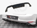 Maxton Design Rear Valance Volkswagen Golf Mk7 R (2013-16) - VW-GO-7-R-RS1