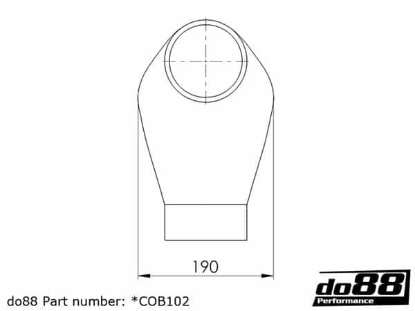 do88 Cobra Head Intake Hose 102mm/4 Inch - SCOB102