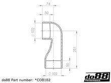 Load image into Gallery viewer, do88 Cobra Head Intake Hose 102mm/4 Inch - SCOB102