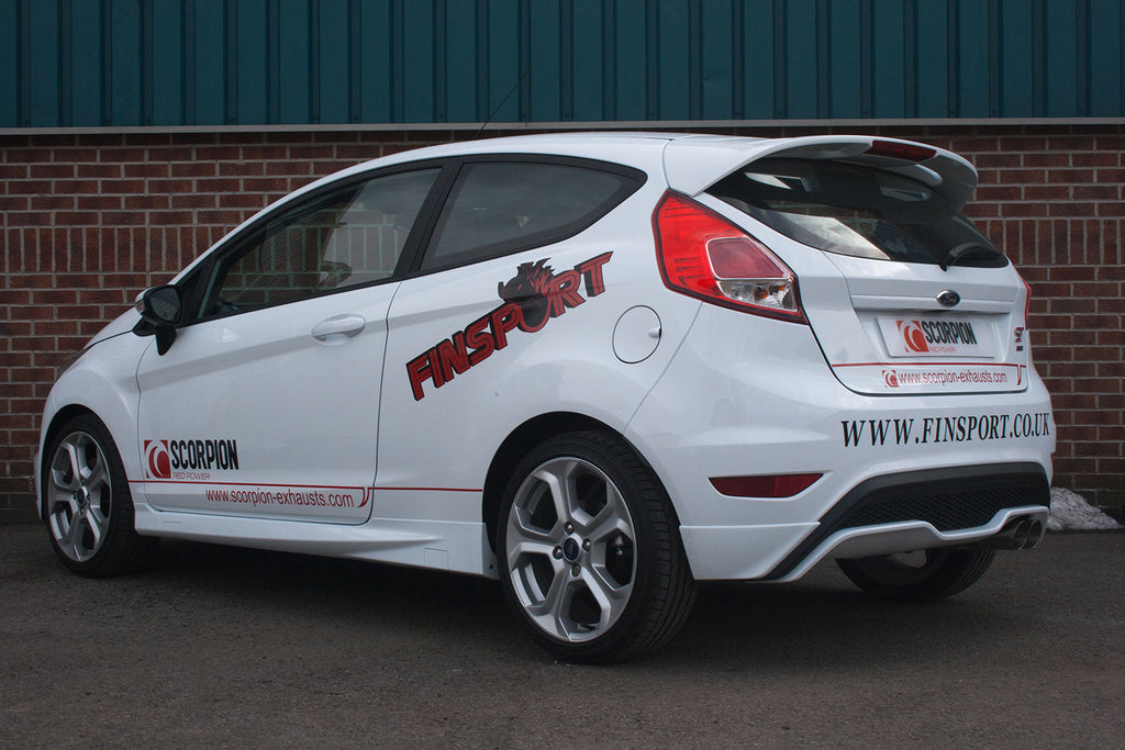 Scorpion Ford Fiesta ST 180 (13-15) 3″ Non-Resonated Cat-Back Exhaust- Polished Twin Daytona Tips  SFDS074