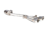 Scorpion Seat Leon Cupra R 2.0 TSI (10-12) Non-Resonated Cat-Back Exhaust (Polished Tips)  SSTS009