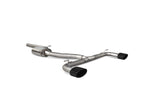 Scorpion Seat Leon Cupra Mk3 2.0 TSI 280/290/300 (2014-2020) Non-resonated Cat-back Exhaust (Black Ceramic Tips)  SSTS011C