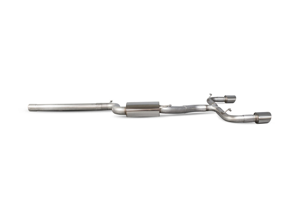 Scorpion Seat Leon Cupra Mk3 2.0 TSI 280/290/300 (2014-2020) Non-resonated Cat-back Exhaust (Polished Tips)  SSTS011