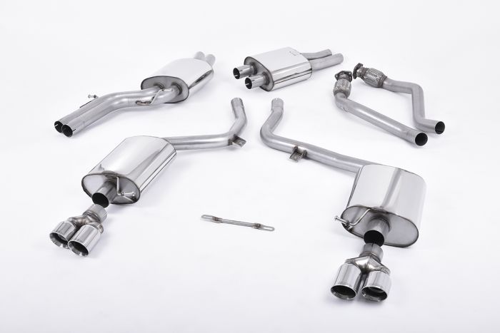 Milltek Exhaust AUDI S5 Coupé and Cabriolet 3.0TFSI quattro S tronic B8 2009-2011 - SSXAU256