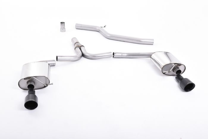 Milltek Exhaust AUDI A4 2.0 TDi B8 140PS / 177PS 2WD Saloon and Avant (S line models only) 2009-2011 - SSXAU437