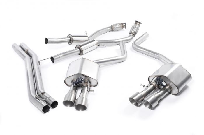 Milltek Exhaust AUDI S8 4.0 TFSI quattro Tiptronic 2013-2018 - SSXAU466