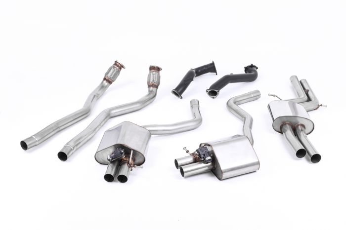 Milltek Exhaust AUDI RS6 C7 4.0 TFSI biturbo quattro 2013-2018 - SSXAU597