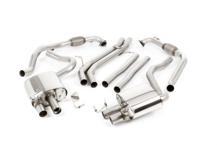 Milltek Exhaust AUDI S4 3.0 Turbo V6 B9 2016-2018 - SSXAU650