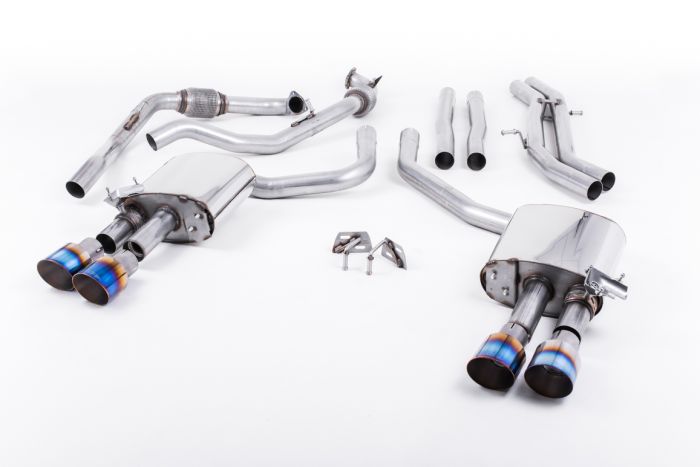 Milltek Exhaust AUDI S4 3.0 Turbo V6 B9 2016-2018 - SSXAU653