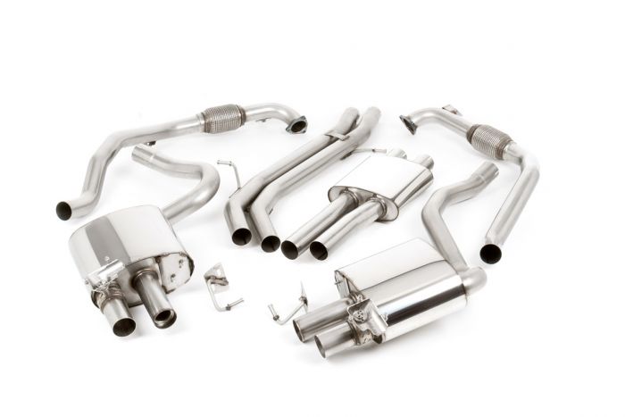 Milltek Exhaust - AUDI S4 3.0 Turbo V6 B9 - Saloon/Sedan & Avant 2016 - 2022 (SSXAU721)