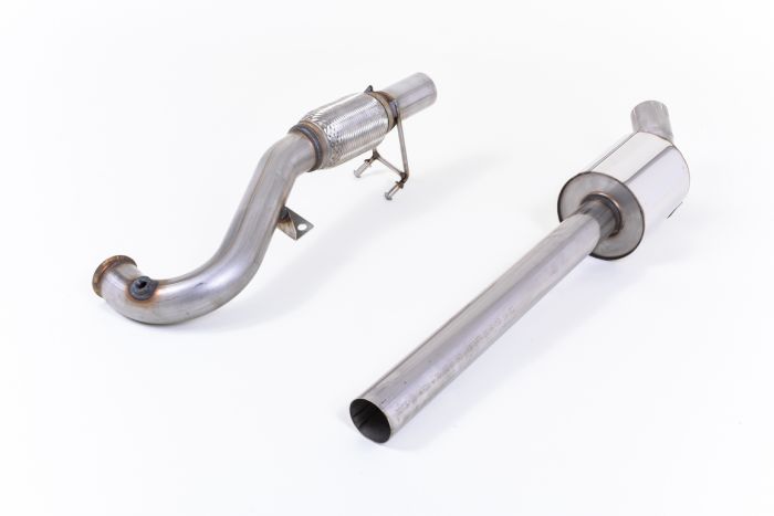 Milltek Exhaust VW TRANSPORTER T5 SWB 180PS 2.0-litre BiTDI 2WD and 4MOTION 2010-2015 - SSXVW297