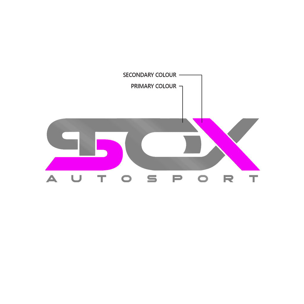 Stox Autosport Decal, Large 25cm x 7.5cm, Various Colours