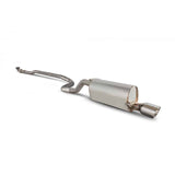 Scorpion Vauxhall Corsa D 1.0/1.2/1.4 (06-14) Resonated Cat-Back Exhaust- Polished Single Daytona Tip  SVXS061