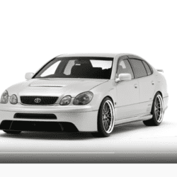 RIDOX FRP Side Skirts for 1997-2004 LEXUS GS300/ARISTO [JZS161] RDTO-020