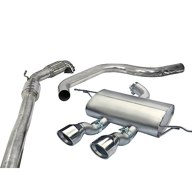 Cobra Sport Seat Leon Cupra R Mk2 1P 2.0 T FSI (10-12) Turbo Back Exhaust