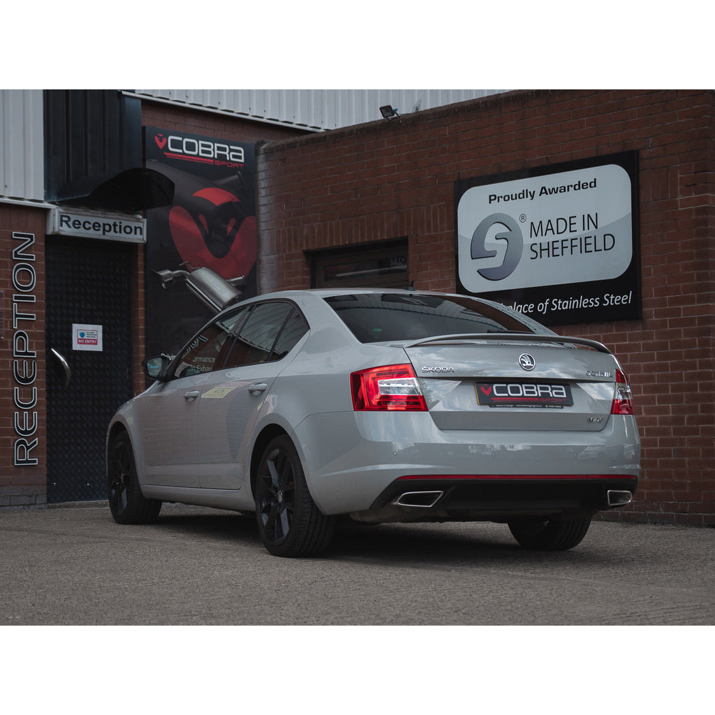 Cobra Sport Skoda Octavia vRS 2.0 TSI (5E) (13-18) Resonator Delete Exhaust