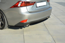 Load image into Gallery viewer, Maxton Design Central Rear Splitter Lexus IS 200T Mk3 (Without Vertical Bars) (2013- 2016) - LE-IS-3-T-RD1