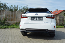 Load image into Gallery viewer, Maxton Design Central Rear Splitter Lexus RX Mk4 H (Without Vertical Bars) - LE-RX-4-H-RD1