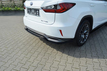 Load image into Gallery viewer, Maxton Design Central Rear Splitter Lexus RX Mk4 H (Without Vertical Bars) - LE-RX-4-H-RD1