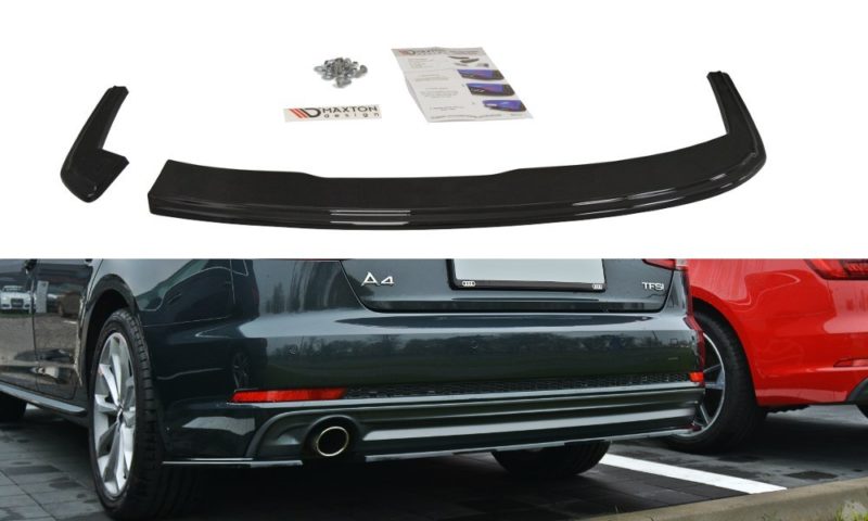 Maxton Design Rear Splitter Audi A4 B9 S-Line 2015 – Up – AU-A4-B9-SLINE-RSD1