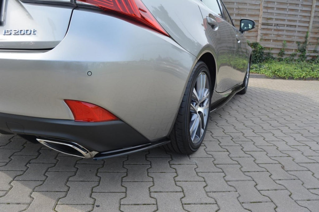 Maxton Design Rear Side Splitters Lexus IS Mk3 Facelift T (2016+) - LE-IS-3F-T-RSD1