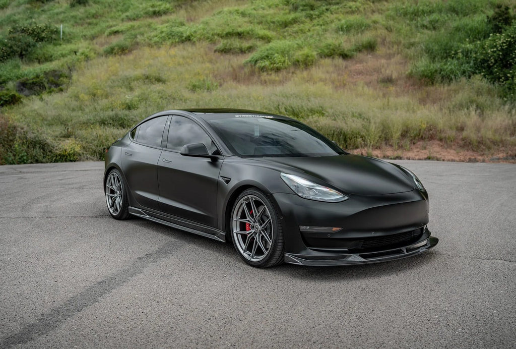 StreetHunter Designs Side Skirts for Tesla Model 3