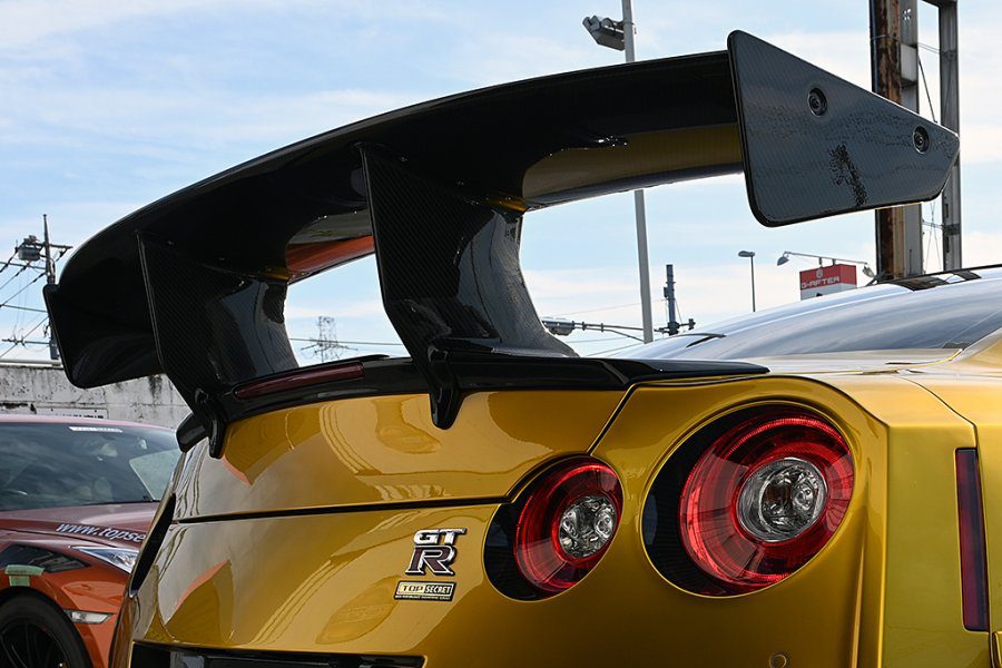 Top Secret GT Wing ST2 (High Mount Ver) for 2009-19 Nissan GT-R [R35]