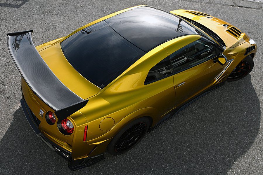 Top Secret GT Wing ST2 (High Mount Ver) for 2009-19 Nissan GT-R [R35]