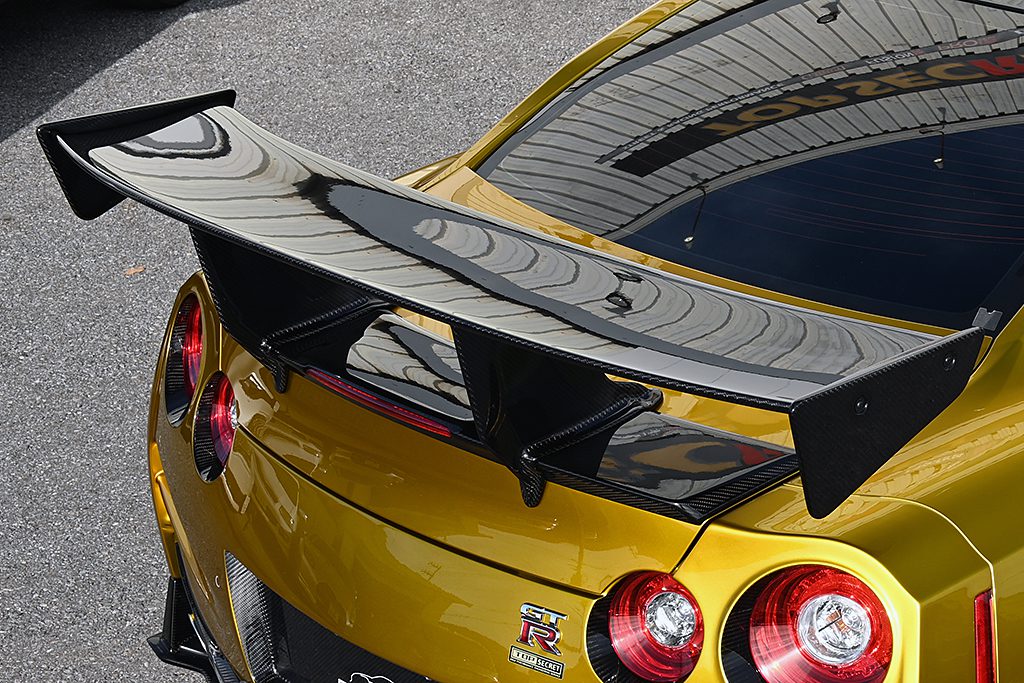 Top Secret GT Wing ST2 (High Mount Ver) for 2009-19 Nissan GT-R [R35]