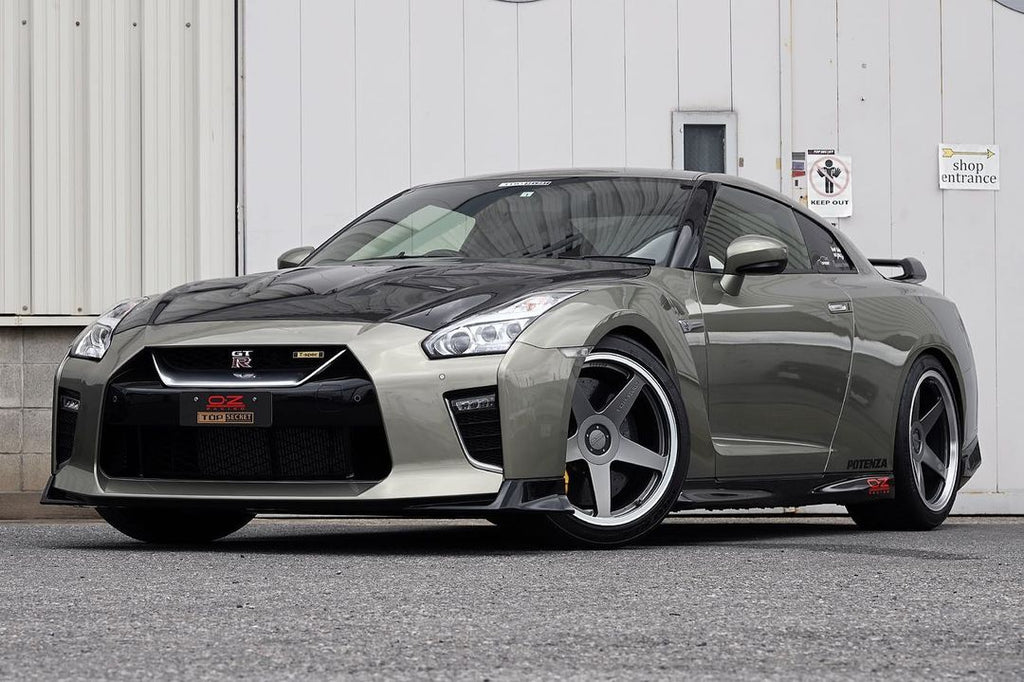 Top Secret OZ New Futura Forged Monoblock Wheel Set for R35 Nissan GT-R