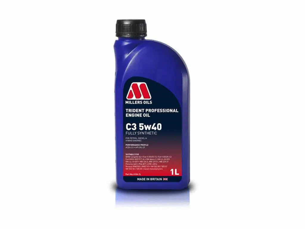 Millers Oils Trident Professional C3 5w40 Engine Oil