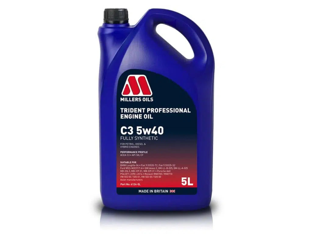 Millers Oils Trident Professional C3 5w40 Engine Oil