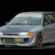 Load image into Gallery viewer, VARIS Carbon Ver. 1 Front diffuser for 1995-97 Mitsubishi Evo IV [CN9A] VAMI-006