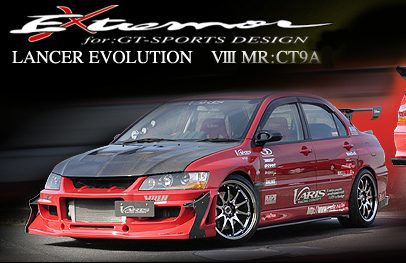 VARIS Super Taikyu Front Bumper for 2005-07 Mitsubishi Evo VIII/IX [CT9A] VAMI-040