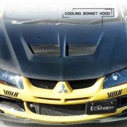 VARIS FRP Ver. 1 Cooling Bonnet for 2003-05 Mitsubishi Evo VII/VIII [CT9A] VBMI-110