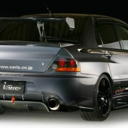 VARIS Half-Carbon Ver. 2 Rear Diffuser for 2005-07 Mitsubishi Evo IX MR [CT9A] VAMI-098