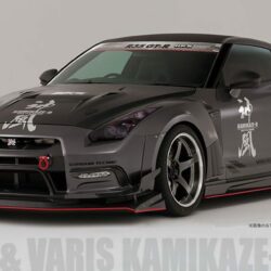 VARIS Kamikaze-R Carbon/VDSC Front Bumper Kit for 2009-11 Nissan GT-R [R35 CBA] VANI-103