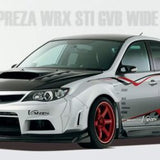 VARIS Carbon Widebody Front Bumper for 2007-14 Subaru WRX STi [GVB] VASU-114