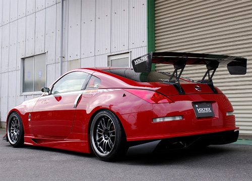 Voltex Rear Under Tray with Rear Bumper Spoiler for 2003-09 Nissan 350Z [Z33] Z3R-1 & Z3R-2