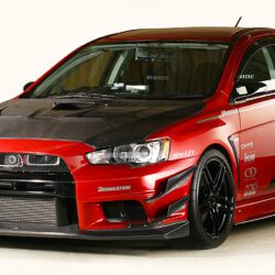 09′ Ver. Side Skirt Set for 2007-16 Mitsubishi Evo X [CZ4A] VAMI-131/VAMI-132