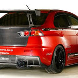 09′ Ver. Side Skirt Set for 2007-16 Mitsubishi Evo X [CZ4A] VAMI-131/VAMI-132