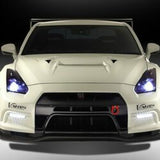 Varis Carbon Fiber Front Grille Cover for 2009-16 Nissan GT-R [R35] VANI-072