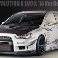 Load image into Gallery viewer, Varis Ver. 2 Front Bumper + Ver. 2 Front Under Lip Spoiler for 2007-16 Mitsubishi Evo X [CZ4A] VAMI-194/195