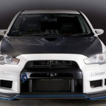 Load image into Gallery viewer, Varis Ver. 2 Front Bumper + Ver. 2 Front Under Lip Spoiler for 2007-16 Mitsubishi Evo X [CZ4A] VAMI-194/195