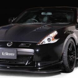 VARIS Front Lip Spoiler, Carbon Under Lip (Kouki Version 2014) for 2014-19 Nissan 370Z [Z34] VANI-091