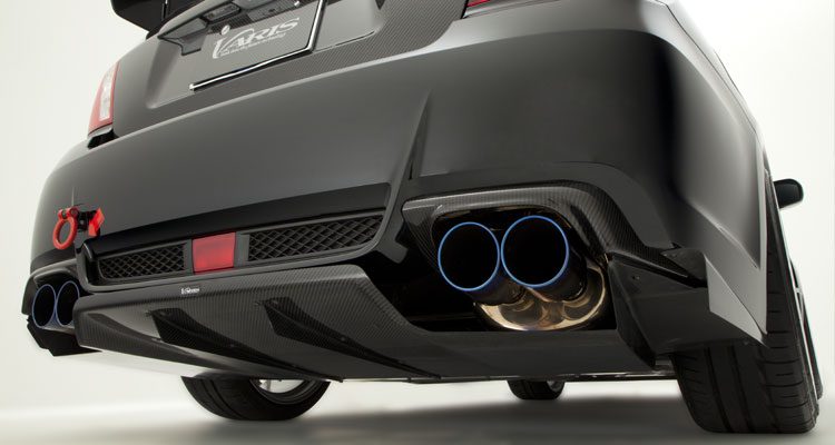 Varis Rear Diffuser for 2007-14 Subaru WRX STi [GVB] VASU-099/100 VASU-107/108