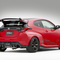 Varis Arising-1 Carbon Fiber Hyper Narrow II GT Wing w/ Wing Base Set for XP210 Toyota GR Yaris